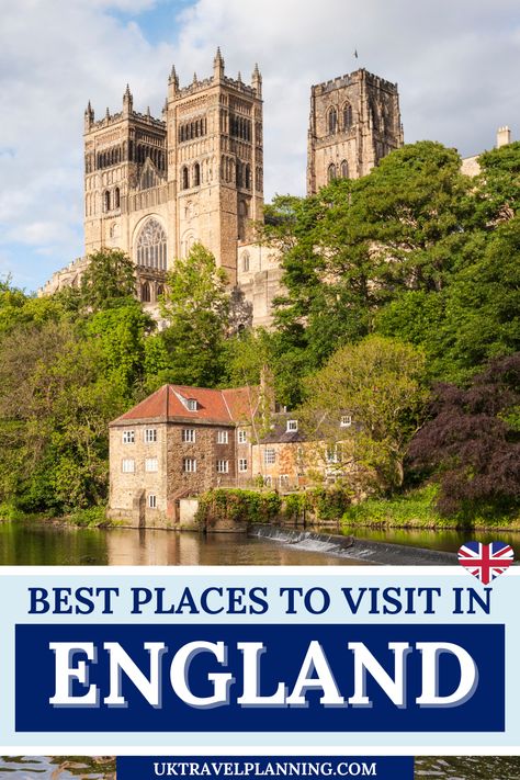 Plan your trip with our guide to the top 18 places to visit in England. Learn about must-see sights, cultural hotspots, and natural wonders. Places To Go In England, England Places To Visit, Places To Visit In England, Durham Castle, Farne Islands, Alnwick Castle, England Countryside, Places In England, England Trip