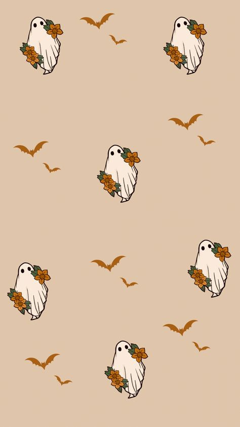 Western Halloween Wallpaper Iphone, Fall Iphone Wallpaper Aesthetic Minimal, Fall Wallpaper Home Screen, Fall Ghost Aesthetic, Boho Halloween Wallpaper, Aesthetic Wallpaper October, Minimal Fall Wallpaper, Boho Fall Wallpaper Iphone, Fall Minimalist Wallpaper Iphone