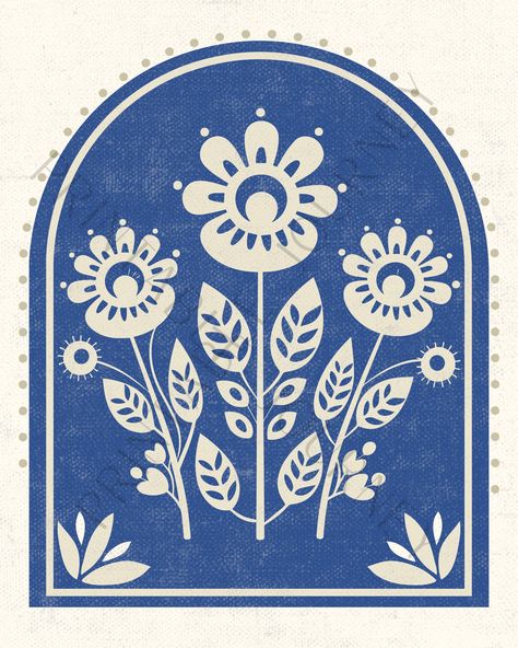 Scandinavian Restaurant Design, Scandinavian Design Graphic, Scandinavian Folk Art Patterns, Scandinavian Folk Art Swedish Style, Nordic Motifs, Scandinavian Graphic Design, Pottery Images, Nordic Illustration, Scandi Folk Art