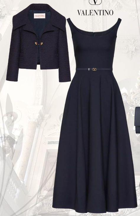 Long Sleeve Designer Dress, Dress And Coat Outfit, Fun Dresses, Simple Frocks, Outfit Classy, Coat Outfit, Classy Dress Outfits, Church Outfits, Designer Dress