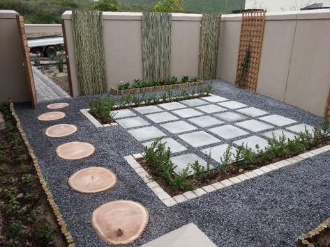 We do all types of Landscaping, Hardscaping and Garden design.We do crash clean-ups, Feeding programs, all types of roll-on lawn Minimalist Backyard, Pergola Area, Pebble Patio, Garden Pebbles, Yard Makeover, Gardening Services, Pebble Garden, Patio Slabs, Waterwise Garden