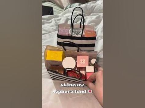 sephora skincare haul Cheap Things At Sephora, Good Sephora Products, Sephora Bag Aesthetic, Sephora Haul Aesthetic, What To Get From Sephora, Things To Get At Sephora, What To Buy At Sephora, Cheap Sephora Must Haves, What To Get At Sephora