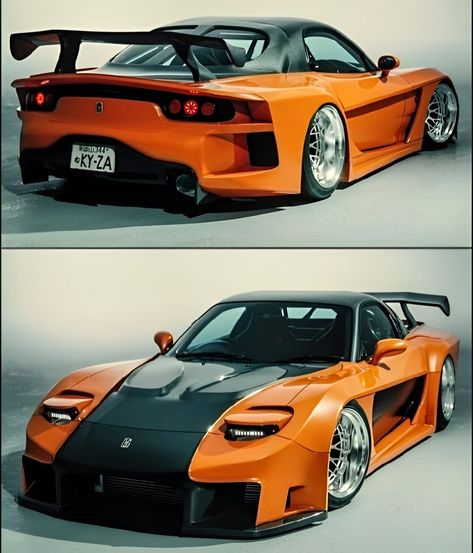 Hans Mazda Rx7, Japanese Sports Cars, Best Jdm Cars, Dream Cars Jeep, Racing Car Design, Rx 8, Street Racing Cars, Cool Sports Cars, Mazda Rx7