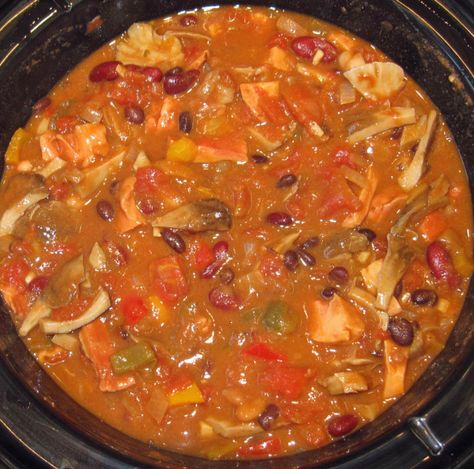 Marita's Mushroom Chili Hen Of The Woods Mushroom Recipe, Hen Of The Woods Recipe, Wine Recipes Drink, Chili Contest, Mushroom Chili, Wild Mushroom Recipes, Wild Chicken, Chicken Of The Woods, Chicken Mushroom Recipes