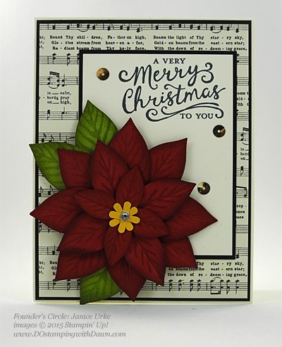 Poinsettia Cards, Stamped Christmas Cards, Student Christmas Gifts, Christmas Card Inspiration, Homemade Christmas Cards, Christmas Poinsettia, Merry Christmas To You, Stampin Up Christmas, Christmas Cards To Make