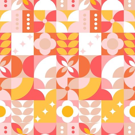 Flat geometric mosaic pattern design | Free Vector #Freepik #freevector #pattern Geometric Mosaic, Design Pattern Art, 타이포그래피 포스터 디자인, Geometric Pattern Art, Geometric Design Art, Abstract Pattern Design, Textile Prints Design, Abstract Geometric Art, Mosaic Pattern