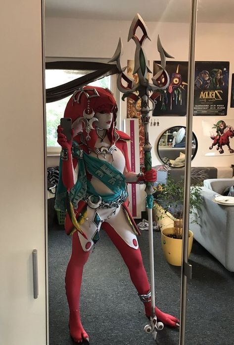 Loz Cosplay, Mipha Botw, Geek Girl Fashion, Legend Of Zelda Cosplay, Lego 3d, Link Cosplay, Botw Zelda, Legend Of Zelda Memes, Zelda Cosplay