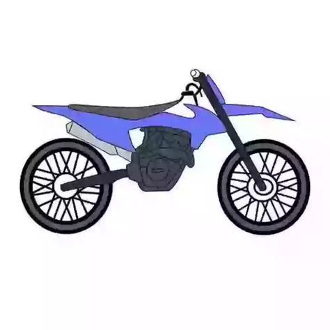 Dirt Bike Drawing, Bike Drawing, Learn How To Draw, Dirt Bike, Learn To Draw, Video Tutorial, To Draw, Paintings, Bike