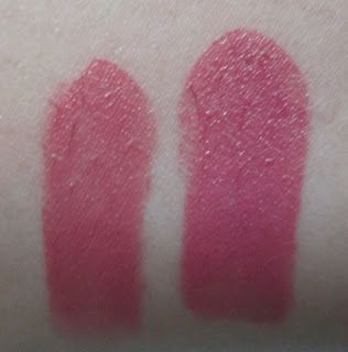 Revlon Super Lustrous Lipstick- L - Sassy Mauve(307), R - Mad about Mauve(304)