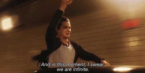 we are infinite Graduation Movie Scene, Movie Subtitles Aesthetic, Movie Scene Quotes, Movie Lines Aesthetic, Beautiful Movie Quotes, Perks Of Being A Wallflower Quotes, We Are Infinite, Life Is A Movie, Screen Play