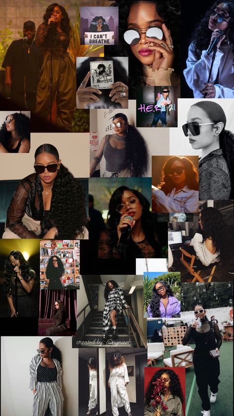 Fan Art Collage of H.E.R : #shegang H.e.r. Wallpaper, Her Singer Aesthetic Wallpaper, H E R Singer Wallpaper, H E R Aesthetic Wallpaper, Famous People Wallpaper, H E R Wallpaper, H.e.r Singer Aesthetic, Rnb Wallpaper, H.e.r Aesthetic Singer