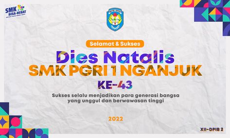 Banner Reference, Dies Natalis, Design, Art