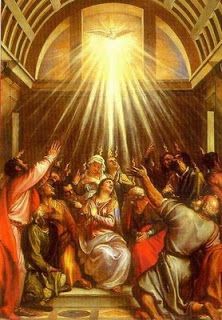 Catholic Cuisine: Menu ideas for Pentecost Sunday Come Holy Spirit Prayer, Holy Spirit Prayer, Pentecost Sunday, Pentecost, Biblical Art, Holy Ghost, Caravaggio, Prayer Cards, Blessed Mother