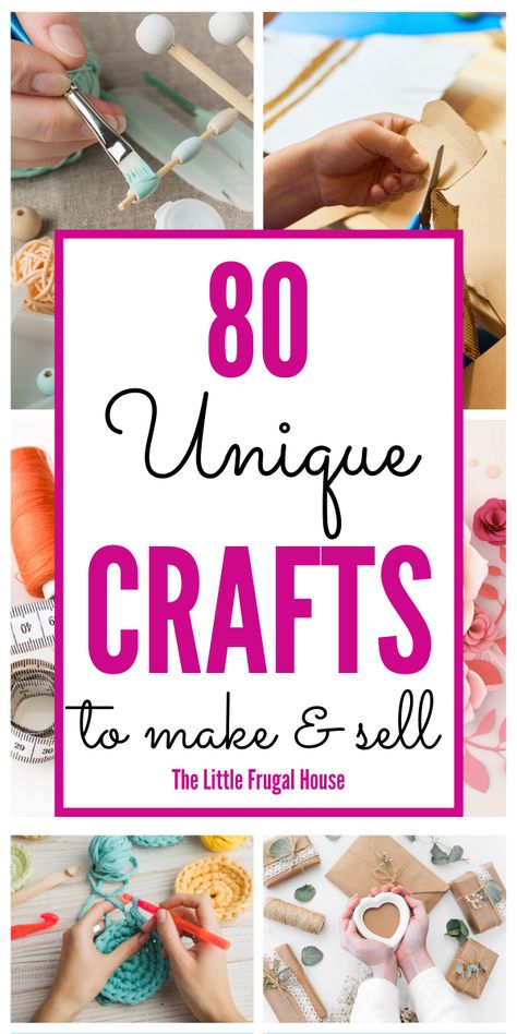 These are the best unique and easy DIY crafts to make and sell for profit. Make extra money by selling handmade items! Flea Market Crafts To Sell Diy, Easy Unique Crafts, Diy Crafts For Sale Make And Sell, Best Diy Crafts To Sell, Things To Sell At Flea Market, Diy To Make And Sell, What Sells Best At Craft Shows 2023, Cool Things To Make And Sell, Upcycle Crafts To Sell