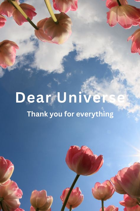 Thank You Universe Quotes Gratitude, Thank Universe Wallpaper, Good Quotes To Start Your Day, Gratitude Vision Board Pictures, Thank You Universe For Everything, Dear Universe Thank You For Everything, Gratitude Affirmations Wallpaper, Grateful Vision Board, Thanks Universe Gratitude