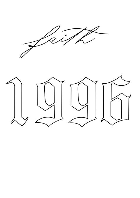 Old English Font Outline, 1996 Old English Tattoo, 1996 Tattoo Stencil, 1996 Tattoo Font, 1966 Tattoo Number, 2002 Old English Tattoo, 1996 Tattoo Design, 1995 Tattoo Old English, 1993 Tattoo Fonts