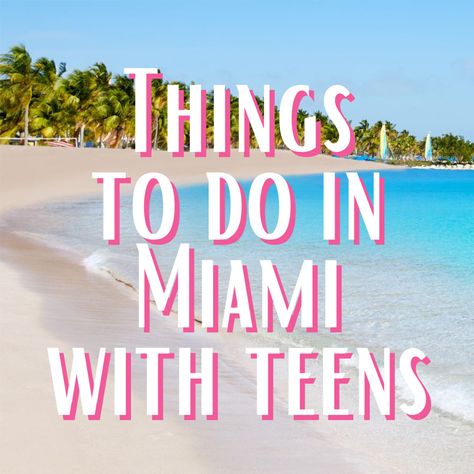 Cool Things To Do in Miami with Teens - momma teen Fun Things To Do In Miami Florida, Miami Family Vacation Things To Do, Things To Do In Miami With Kids, Things To Do In Miami With Teens, Miami With Teens, Fun Things To Do In Miami, Things To Do In Miami Florida, Coco Beach Florida, Teen Vacation