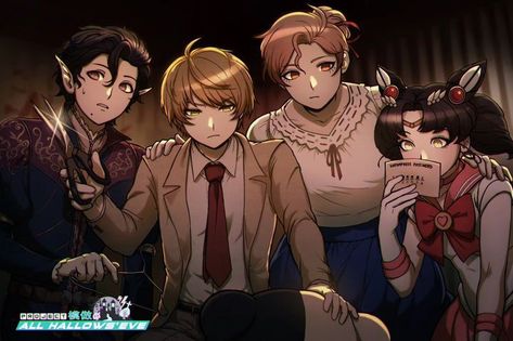 Wolfgang Edens Garden, Wolfgang X Damon, Toshiko Kayura, Wolfgang Akire, Damon Maitsu, Eden Game, Project Edens Garden, Project Eden's Garden, Danganronpa Ocs