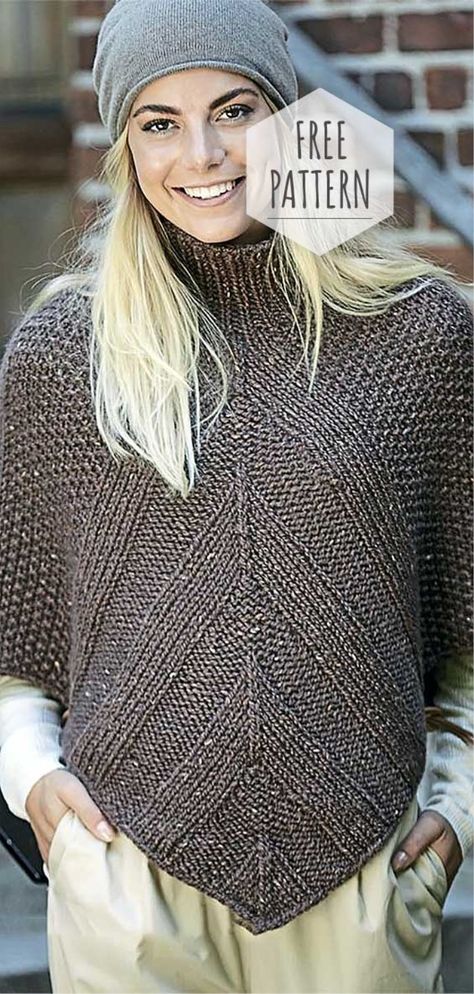 Knitted Nice Poncho Free Pattern Aran Poncho Knitting Patterns Free, Poncho Patterns Knitted, Free Knitted Poncho Patterns, Knit Poncho Free Pattern, Knitted Poncho Patterns Free Easy, Free Knit Poncho Pattern, Knitted Poncho Patterns, Poncho Knitting Patterns Free, Knitted Poncho Patterns Free