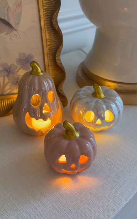 These sold out so fast last year! The most adorable fall decor. Click to view! Amazon Fall Decor, Clay Halloween, Halloween Clay, Amazon Home Decor, Pottery Shop, Honey Pot, Amazon Home, Favorite Products, Tis The Season