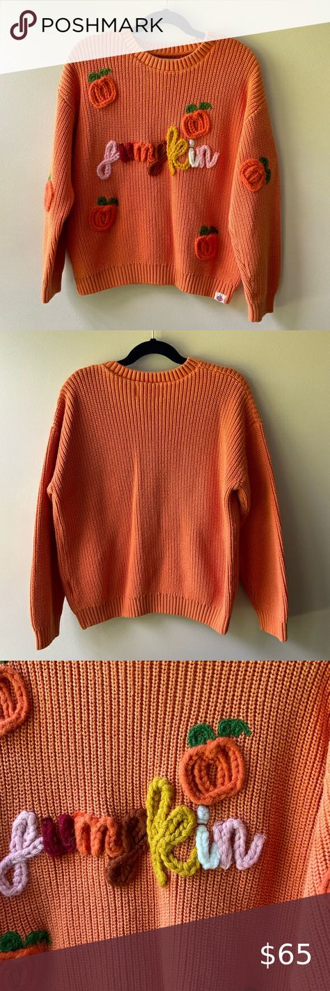 Cheeky Plum Pumpkin Sweater Pumpkin Sweater, Cheeky Plum, Sweater Shop, The Fall, Sweater Sizes, Plum, Super Cute, Outfit Inspo, Best Deals