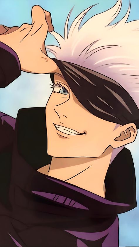 Satoru Gojo official art Gojo Official Art Mappa, Gojo Satoru Official Art Mappa, Gojo Posters, Girls Dinner, Troll Face, Gojo Satoru, Cool Anime Pictures, Cute Anime Wallpaper, Colorful Drawings