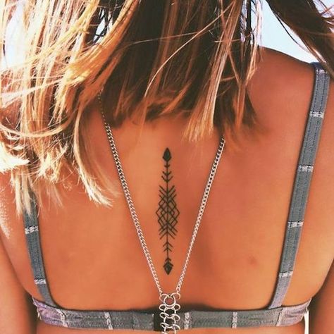 Meaning Of Arrow Tattoo, Sagittarius Tattoo Designs, Tattoo Placements, Sagittarius Tattoo, Meaningful Tattoos For Women, Small Meaningful Tattoos, Arrow Tattoos, Great Tattoos, Back Tattoos