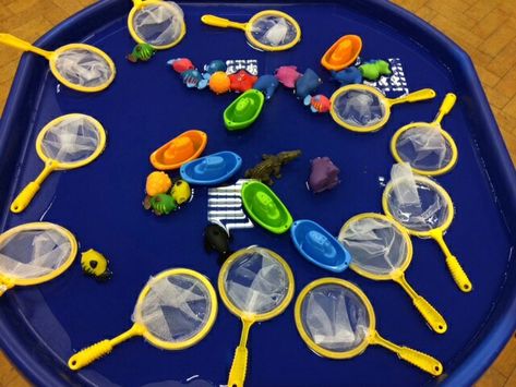 Nursery Rhyme Eyfs Activities, Nursery Rhyme Messy Play, Nursery Rhyme Week Eyfs, Once I Caught A Fish Alive Activities, Nursery Rhymes Eyfs, Nursery Rhyme Week Activities, Nursery Rhyme Activities For Toddlers, Nursery Rhyme Tuff Tray, Nursery Rhyme Activities Preschool