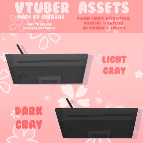 Free Vtuber Tablet Asset - Rika's Ko-fi Shop - Ko-fi ❤️ Where creators get support from fans through donations, memberships, shop sales and more! The original 'Buy Me a Coffee' Page. Free To Use Vtuber Assets, How To Make A Vtuber Model Free, Vtuber Moodboard, Vtuber Toggle Ideas, Vtuber Rigging, Vtuber Drawing Tablet, Vtuber Tablet Asset, Free Assets, Vtuber Toggles