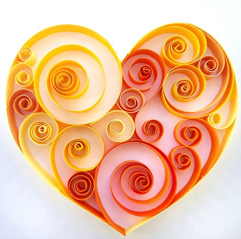 Rainbow Quilling, Paper Quilling Wall Art, Quilling Wall Art, Quilling Animals, Paper Quilling For Beginners, Paper Quilling Flowers, Heart Paper, Quilled Paper Art, Paper Crafts Card