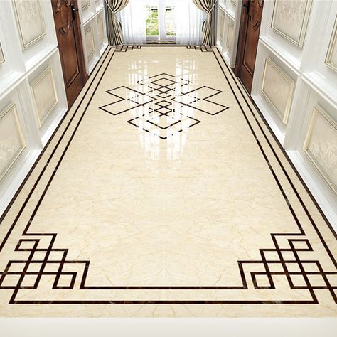 Floor Pattern Design, Marble Floor Pattern, Epoxy Kitchen, Royal Houses, Marble Flooring Design, Marble Interior, Lobby Interior Design, Waterproof Floor, Floor Murals