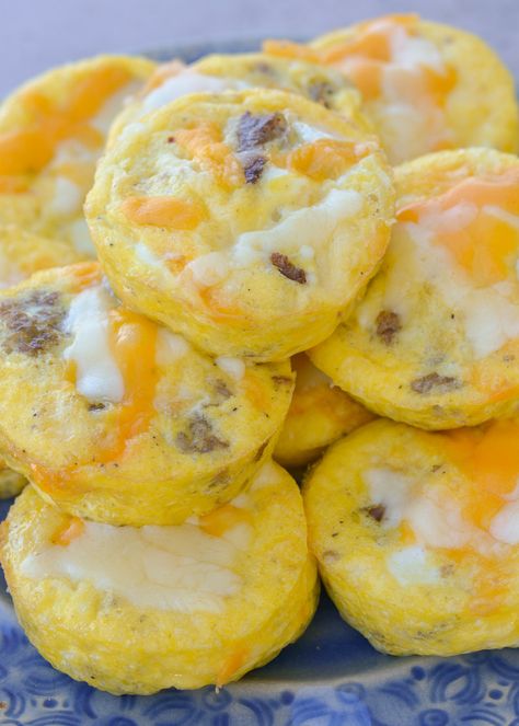 Sausage Cheese Keto Egg Muffins - The Best Keto Recipes Keto Egg Muffins, The Best Keto Recipes, Cheese Keto, Best Keto Recipes, Keto Cinnamon Rolls, Frozen Breakfast, Low Carb Meal Prep, Egg Recipes For Breakfast, Low Carb Breakfast Recipes