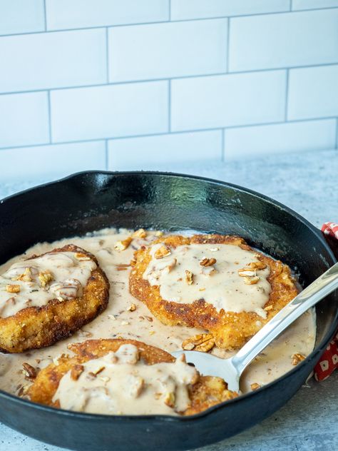 Crispy Bourbon Pecan Chicken Skillet?utm_source=12tomatoes