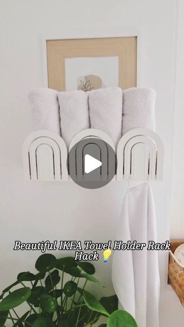 Ikea Towels, Inspiration Deco, Ikea Hack Ideas, Diy Ikea, Ikea Home, Fantasy Homes, Ikea Diy, Ikea Hacks, Kitchen Bedroom