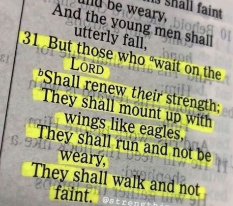 But Those Who Wait On The Lord, Mount Up On Wings Like Eagles, Those Who Wait On The Lord, Wait On The Lord Scriptures, Wait On The Lord Quotes, Strong Bible Verses, Waiting On The Lord, Gods Hands, Wait On The Lord