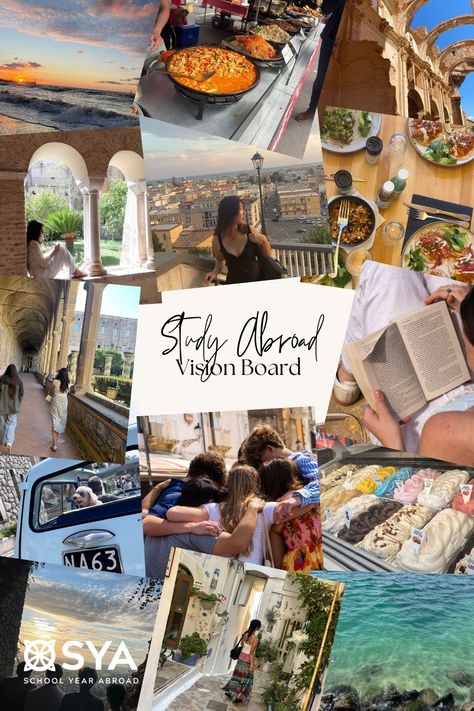 Turn your study abroad dreams into reality! 🌍✨ Apply now at www.sya.org   #schoolyearabroad #studyabroad #highschool #homestay #highschoolstudyabroad Study Abroad Spain, High School Study, Semester Abroad, Teachers College, Vision Board Images, Studying Abroad, Event Program, School Study, School Calendar