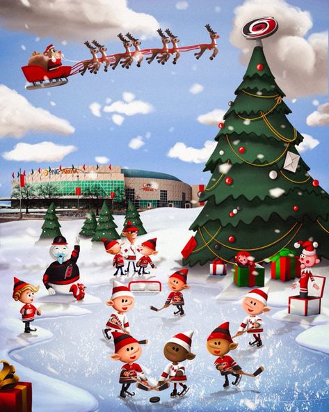 Hockey Christmas, The North Pole, North Pole, Christmas Humor, Hockey, Chili, Merry Christmas, Novelty Christmas, Holidays