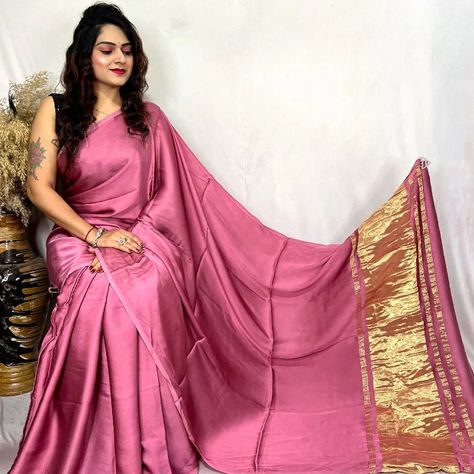 Saree, Modal lagdi patta plain saree with plain blouse Best quality, Plain saree Book your orders now... ¹⁹⁰⁰ shipping free in India Plain Saree, Plain Blouse, Order Now, Saree, India