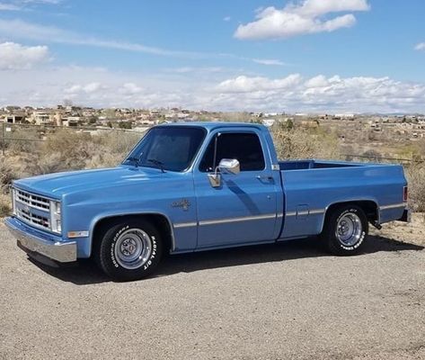 1986 Chevrolet Silverado C10 SWB truck Custom Mini Bike, Obs Truck, Sport Truck, Lowered Trucks, C10 Chevy Truck, Shop Truck, C10 Trucks, Chevy Pickup Trucks, Mustang Cobra