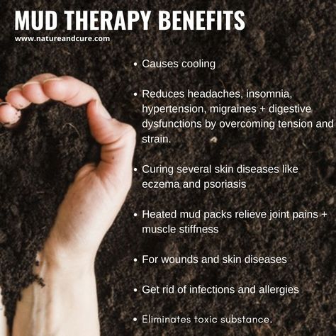 The mineral constituents found in the mud vary as per the kind of rock found in different regions and soil formation. Thus, one must know about the properties of mud before utilizing its benefits as it may contain impure elements. Check out the Different Applications of Mud.   #naturemedicine #naturecure #natureandcure #mudtherapy #mudtherapybenefits #mudcure #mudforskin #mudnaturalremedy #naturaltreatment #naturopathicmedicine #naturopathicdoctor Mud Therapy, Bath Therapy, Therapy Benefits, Bath Benefits, Wellness Centre, Mud Bath, Naturopathic Medicine, Knee Pain Relief, Naturopathic Doctor