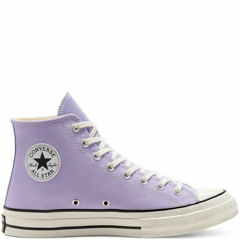 Light Purple Converse, Emo Sneakers, Lilac Converse, Lavender Converse, Lavender Shoes, Canvas Converse, Quinceanera Shoes, Lilac Shoes, Cute Converse Shoes