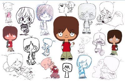 Craig Mccracken, Foster Home For Imaginary Friends, Imaginary Friends, Character Model Sheet, 캐릭터 드로잉, Foster Home, Imaginary Friend, Character Design Animation, Character Sheet