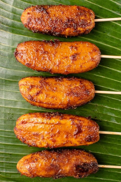 Special Dinner Recipes, Banana Cue, Filipino Aesthetic, Street Food Recipes, Filipino Snacks, Filipino Street Food, Philippines Recipes, Filipino Food Dessert, Clean Meals