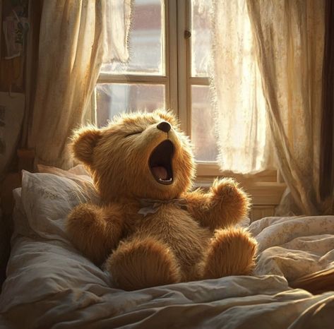 @teddybears_ai_dreams 🧸 👋Good morning / Bonjour 👋 🧸 Teddy Pictures, Teddy Bear Images, Teddy Bear Wallpaper, Art Beat, Pets 3, Cute Teddy, Tatty Teddy, Good Night Wishes, Cute Good Morning