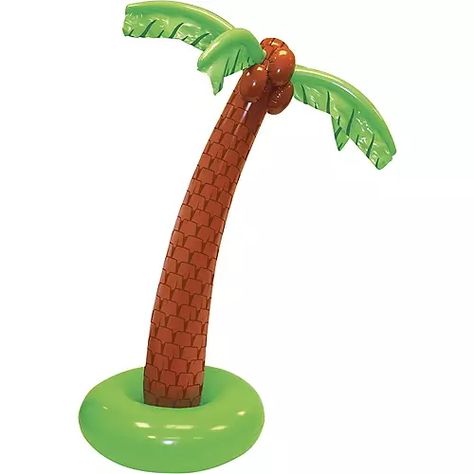 Jumbo Inflatable Palm Tree Sprinkler Party, Inflatable Palm Tree, Luau Decorations, Palm Tree Decorations, Luau Party Supplies, Party Inflatables, Luau Party Decorations, Vinyl Decoration, Beach Party Decorations