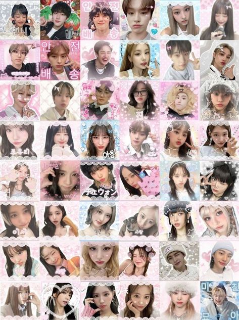 Freebies Kpop, Kpop Freebies, Stickers Kpop, Freebies By Mail, Hello Kitty Videos, Mail Stickers, Kpop Diy, Korean Stickers, Lomo Card