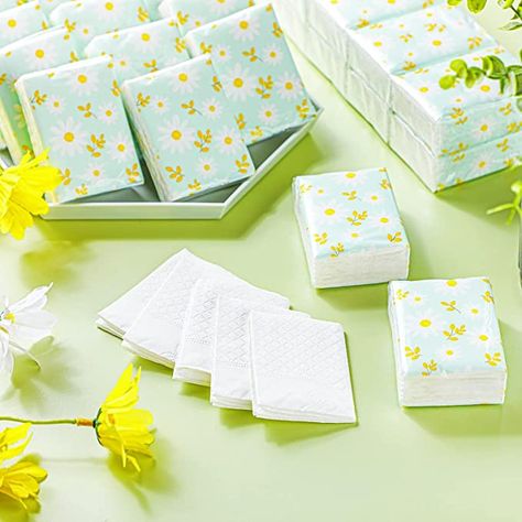 Amazon.com: 100 Pack Facial Tissues Floral Design Pocket Tissues Bulk Travel Tissues 3 Ply Tissue Packs Soft Travel Size Tissues Individual Floral Tissues for Travel Wedding Party Supplies, 7 Sheets Each Pack : Health & Household Mini Tissues, Pocket Tissue, Tissues Aesthetic, Tissue Box Design, Hand Sanitizer Gift, Facial Tissues, Safety Kit, Cute Desk Accessories, Tissue Pack