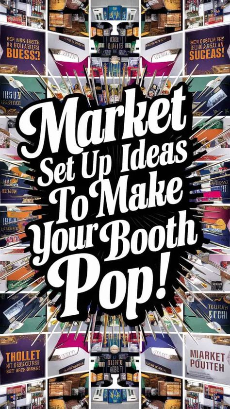 10 Market Set Up Ideas to Make Your Booth Pop! - Fabricerie How To Set Up A Booth Vendor Events, Vendor Booth Games, Vendor Booth Set Up Ideas, Craft Booth Ideas Display, Vendor Set Up, Outdoor Vendor Booth Ideas, Indoor Vendor Booth Display Ideas, Booth Setup Ideas Vendor Events, Bazaar Booth Ideas