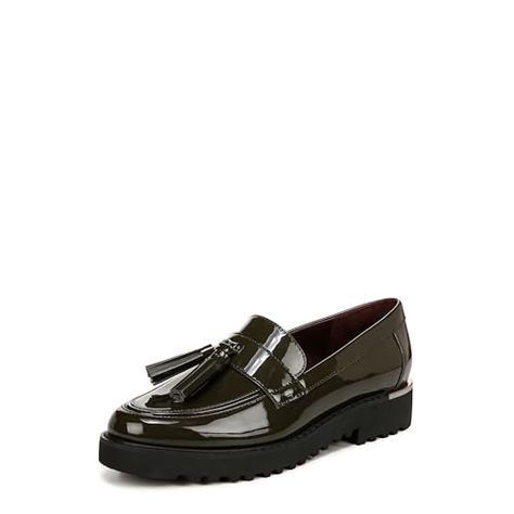 Edgy Design, Patent Leather Loafers, Platform Loafers, Sneaker Dress Shoes, Tassel Loafers, Menswear Inspired, Franco Sarto, Classic Silhouette, Lug Sole