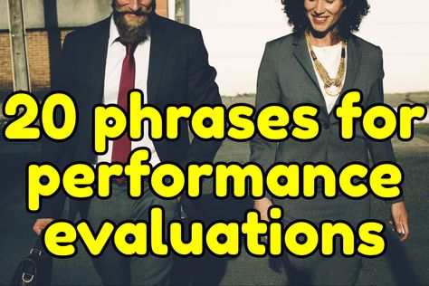 Today's lesson teaches you vocabulary from 20 evaluation phrases - 10 giving positive feedback and 10 giving negative feedback. Evaluations For Employees, Staff Evaluation Comments, Giving Feedback To Boss, Writing Self Evaluation For Work, Writing Employee Evaluations, Performance Review Phrases, Employee Evaluation Phrases, Peer Feedback, Positive Feedback For Employees